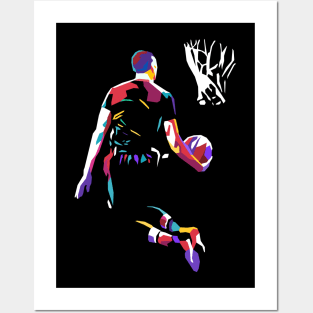 Basketball Pop Art Posters and Art